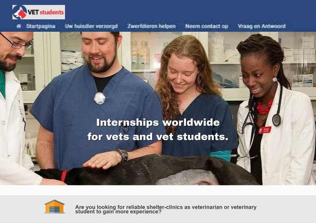 afbeelding van website home page
